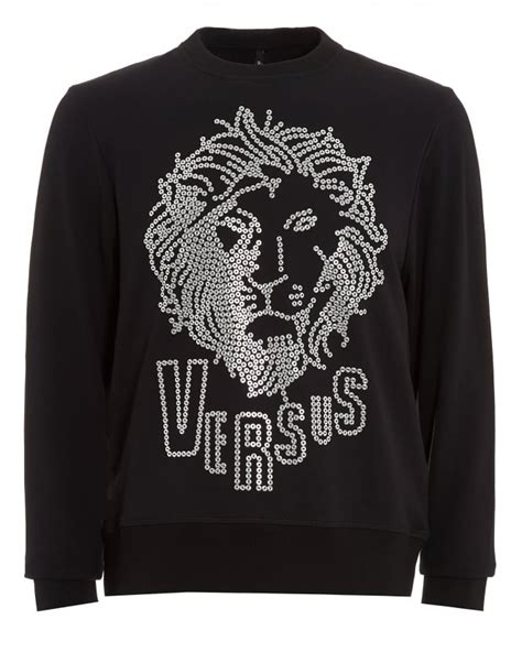 versus versace logo sweatshirt|Versace resort versus logo.